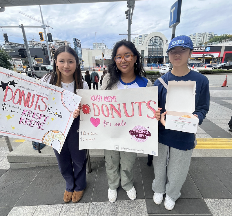 First Official Krispy Kreme Fundraiser for GirlsCan